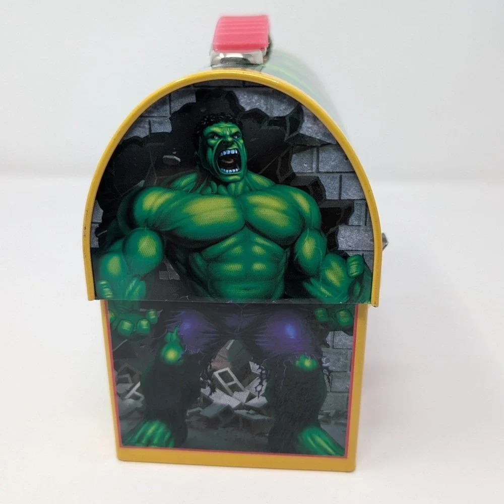 Marvel The Hulk‎ 2003 Movie Official Merchandise Tin Lunch Box Dome Top Vintage